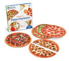 Magnetic Pizza Fractions LEARNING RESOURCES LER5062